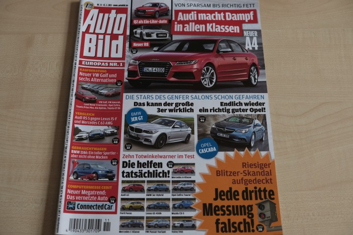 Deckblatt Auto Bild (11/2013)